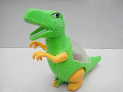 PULL LINE DINOSAUR W/ LIGHT  GREEN YELLOW - HP1029709