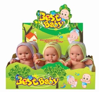 9.5”VINYL DOLL W/4 IC(9PCS/DISPLAY BOX) - HP1029717