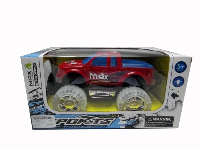 FRICTION CAR W/LIGHT RED/BLUE/SIVER - HP1029755