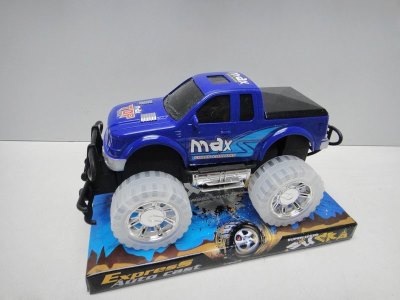 FRICTION CAR W/LIGHT RED/BLUE/SIVER - HP1029763