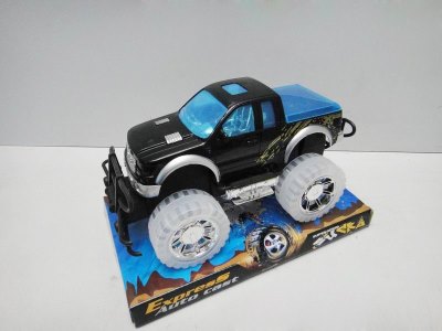 FRICTION CAR W/LIGHT WHITE/BLACK - HP1029767