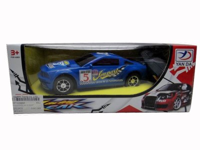 2CH RADIO CONTROL CAR，SILVER,BLUE - HP1029944