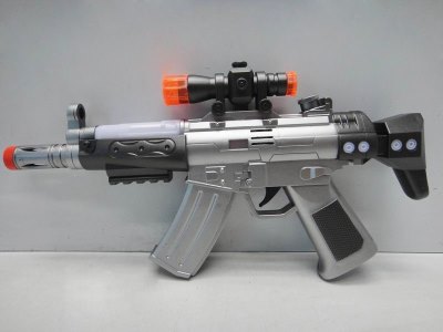 VOICE GUN W/FLASH (SILVER) - HP1030013