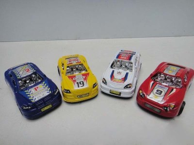 4只装回力车 蓝黄白红4色混装 - HP1030175