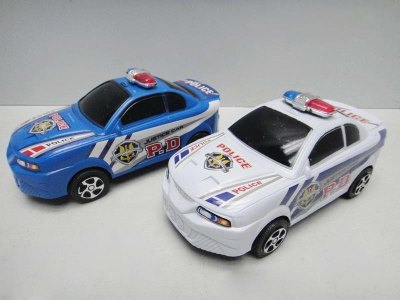 FRICTION POLICE CAR BLUE/WHITE - HP1030224