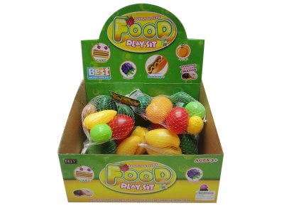 VEGETABLE SET & FRIUT SET 12PCS/DISPLAY BOX - HP1030248