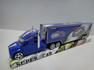 FRICTION CONSTRUCTION CAR W/LIGHT & MUSIC RED/GREEN/BLUE/BLACK - HP1030299