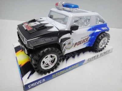 FRICTION POLICE CAR RED/BLUE - HP1030389