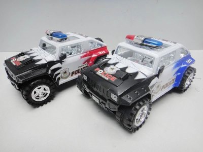 FRICTION POLICE CAR RED/BLUE - HP1030394
