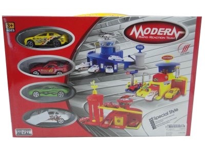 1：64 FREE WAY PARKING LOT SERIES(DIE CAST) 3 ASST - HP1030413