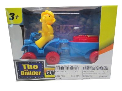 PULL BACK CONSTRUCTION CAR  3 ASST. 3 COLOR - HP1030416