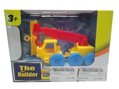 PULL BACK CONSTRUCTION CAR  3 ASST. 3 COLOR - HP1030418