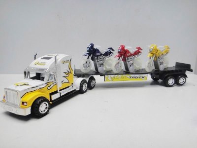 FRICTION TRUCK W/3 FREE WAYMOTOR RED/BLUE/YELLOW - HP1030427