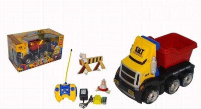 4 FUNCTION R/C 360 °STUNT CARTOON CONSTRUCTION CAR W/LIGHT  INCLUDED BATTERY - HP1030460
