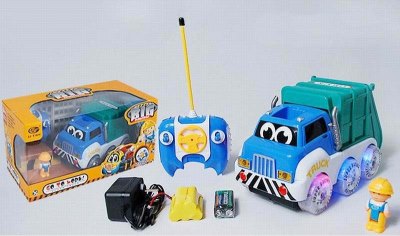 4 FUNCTION R/C 360 °STUNT CARTOON CAR W/LIGHT & MUSIC INCLUDED BATTERY - HP1030461