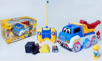 4 FUNCTION R/C 360 °STUNT CARTOON CAR W/LIGHT & MUSIC INCLUDED BATTERY - HP1030463