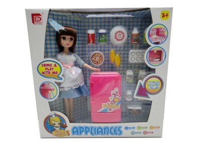 B/O ICEBOX SET W/DOLL - HP1030498