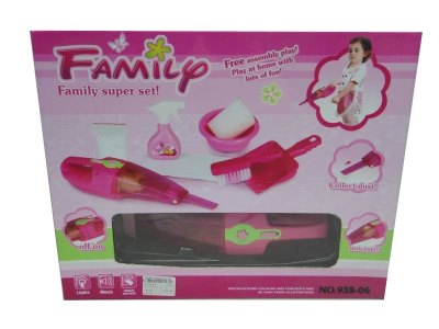 B/O VACUUM CLEANER  SET W/LIGHT & MUSIC - HP1030513