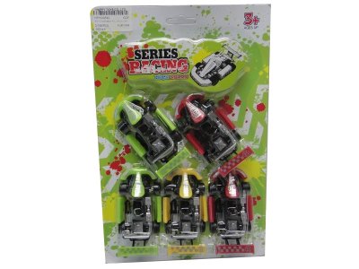 5PCS ASSEMBLE PULL BACK CAR  - HP1030542
