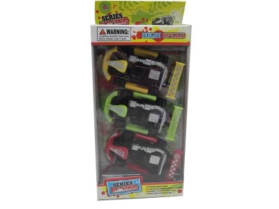 3PCS ASSEMBLE PULL BACK CAR  - HP1030548