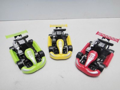 3PCS ASSEMBLE PULL BACK CAR  - HP1030549