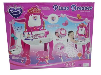 PIANO DRESSER PLAY SET W/LIGHT & MUSIC NOT INCLUDE BATTERY - HP1030611