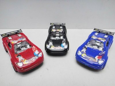 3PCS PULL BACK RACING CAR  - HP1030621