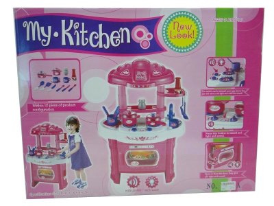 KITCHEN SET W/LIGHT & MUSIC /NOT INCLUDE BATTERY - HP1030623