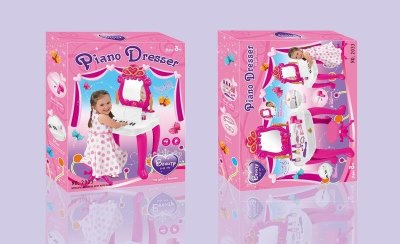 PIANO DRESSER PLAY SET W/LIGHT /NOT INCLUDE BATTERY - HP1030636