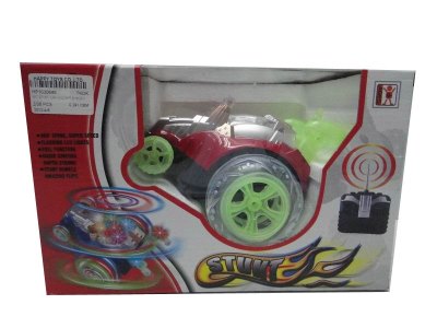 FOUR FUNCTION R/C STUNT CAR W/LIGHT & MUSIC - HP1030646
