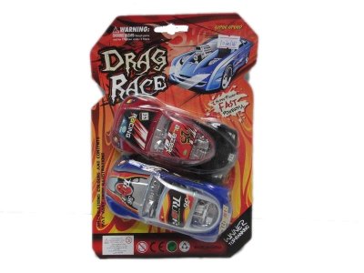 2PCS PULL BACK RACING CAR  3COLOURS  - HP1030648