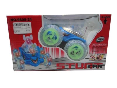 FOUR FUNCTION R/C STUNT CAR W/LIGHT & MUSIC  - HP1030653