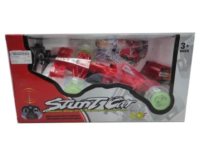 FOUR FUNCTION R/C STUNT CAR W/LIGHT & MUSIC & INCLUDED BATTERY - HP1030654