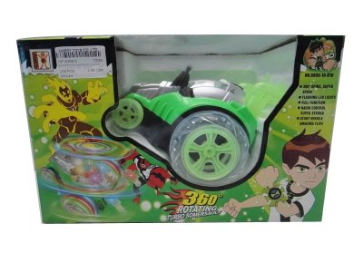 FOUR FUNCTION BEN10 R/C STUNT CAR W/LIGHT & MUSIC   - HP1030670