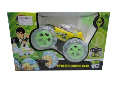 FOUR FUNCTION R/C STUNT CAR W/LIGHT & MUSIC  & INCLUDED BATTERY - HP1030702