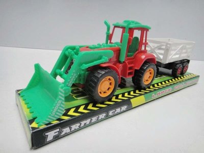 FRICTION FARMER CAR W/COLUMN   2ASST - HP1030762