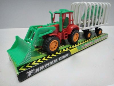 FRICTION FARMER CAR W/ANIMAL  2ASST - HP1030763