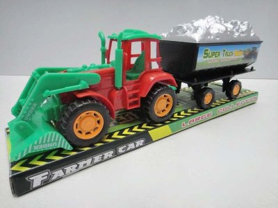 FRICTION FARMER CAR W/TRUCK   2ASST - HP1030766