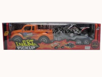FRICTION TOW TRUCK W/ FRICTION SAND MOTORBIKE & 2COLOR - HP1030882