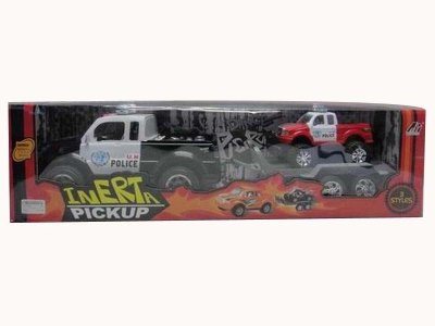 FRICTION TOW TRUCK W/POLICE CAR - HP1030891