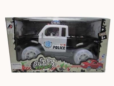 FRICTION POLICE CAR W/ LIGHT & MUSIC 2COLOR - HP1030920