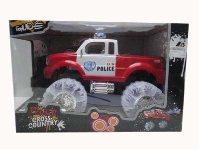 FRICTION CAR W/ LIGHT & MUSIC 2COLOR  停产 - HP1030936