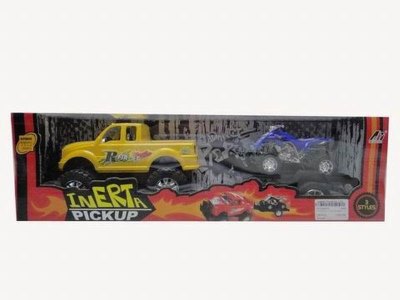 FRICTION TOW TRUCK W/ FRICTION SAND MOTORBIKE 3COLOR - HP1030974
