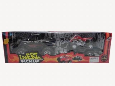 FRICTION TOW TRUCK W/ FRICTION SAND MOTORBIKE 3COLOR - HP1030975