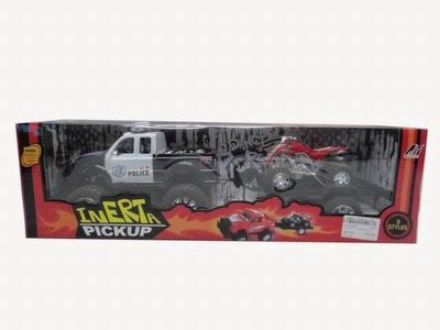 FRICTION TOW TRUCK W/ FRICTION SAND MOTORBIKE 3COLOR - HP1030976