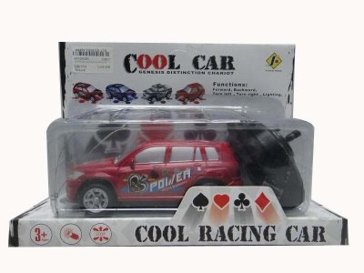 1:32 FOUR FUNCTION R/C CAR W/LIGHT 4ASST 4COLOR - HP1030981