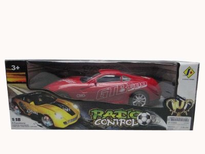 1:18FOUR FUNCTION R/C CAR W/CHARGER,LIGHT RED/GREY/BLACK - HP1030992