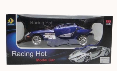 1:12 SIX FUNCTION R/C CAR W/CHARGER,LIGHT RED/YELLOW/GREY - HP1030998