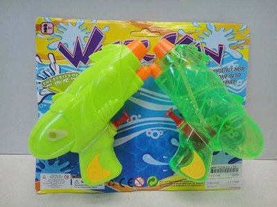 2PCS WATER GUN  GREEN/YELLOW/ORANGE - HP1031169