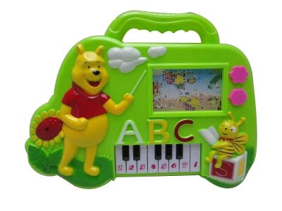 CARTOON CAR ELECTRONIC ORGAN W/LIGHT & MUSIC - HP1031331